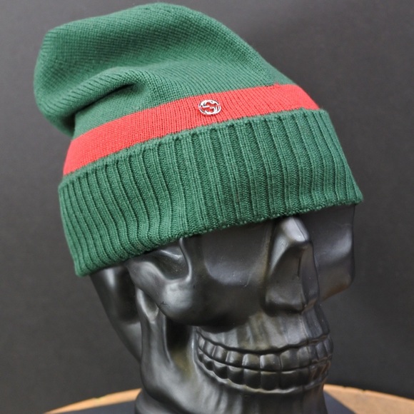💥SOLD💥 GUCCI Wool Guccissima Scarf & Beanie - Picture 5 of 8